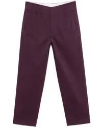 forte_forte Klassische Cropped-Hose Violett