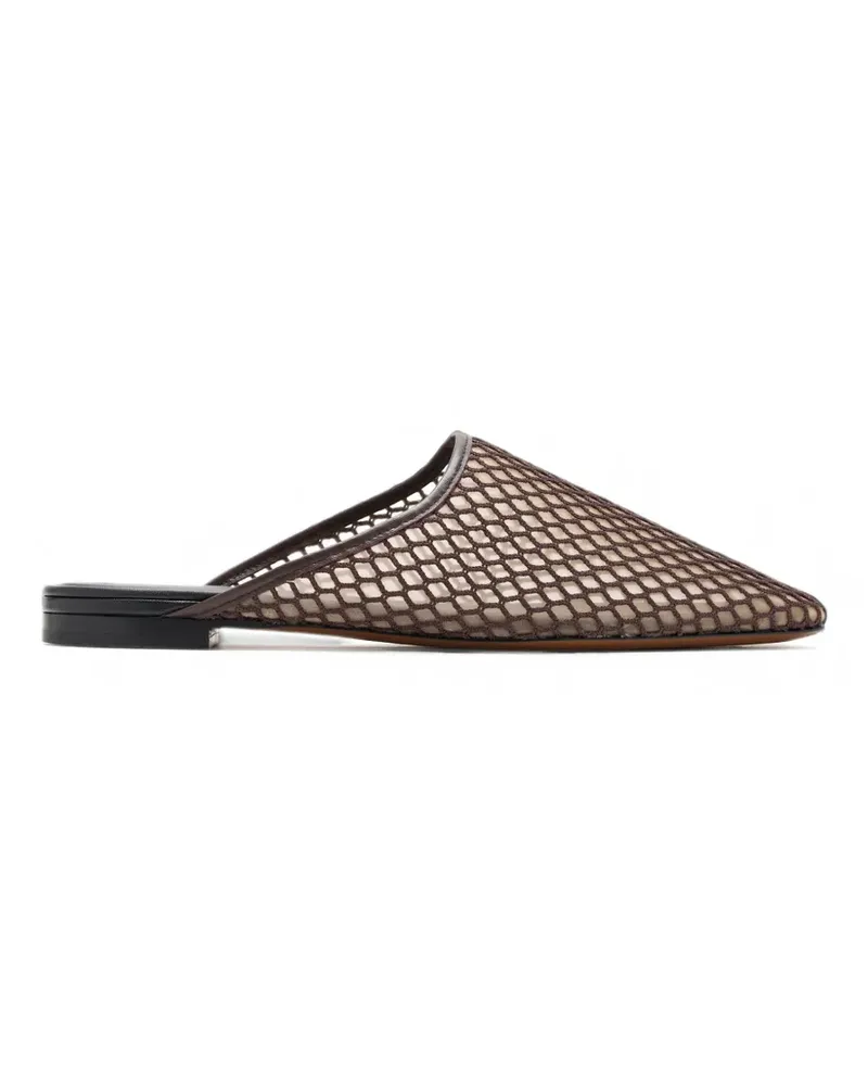 Vince Dakota II mesh mules - Braun Braun