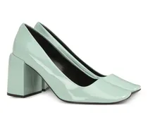 Pumps mit Blockabsatz 80mm - Grün