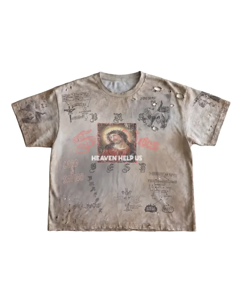 STADIUM GOODS Covenant Sketch T-shirt - Grau Grau
