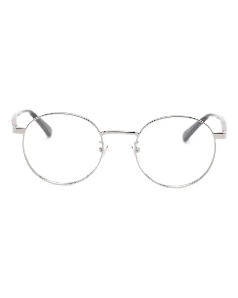 Gucci Brille mit rundem Gestell - Silber Silber