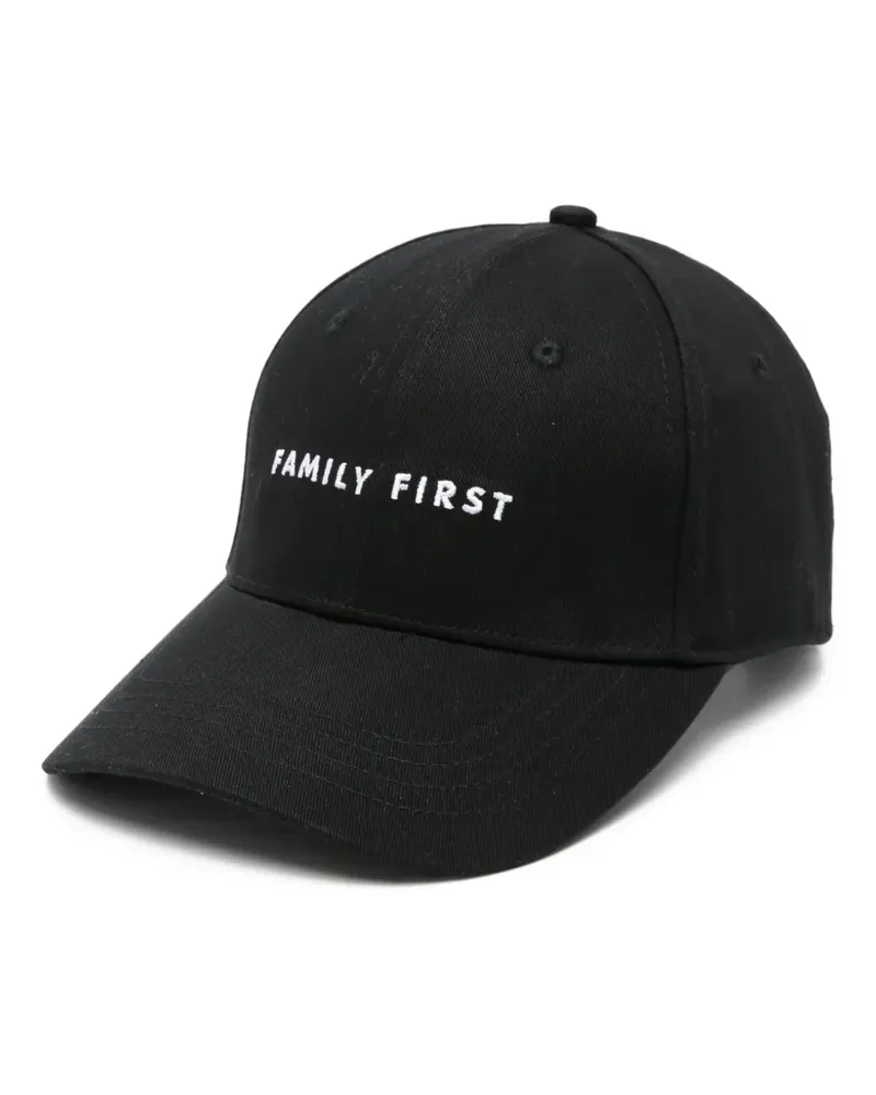 Family First Baseballkappe mit Logo-Print - Schwarz Schwarz