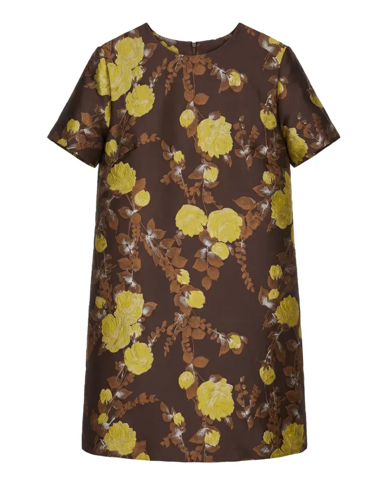 La DoubleJ Swing Minikleid - Braun Braun