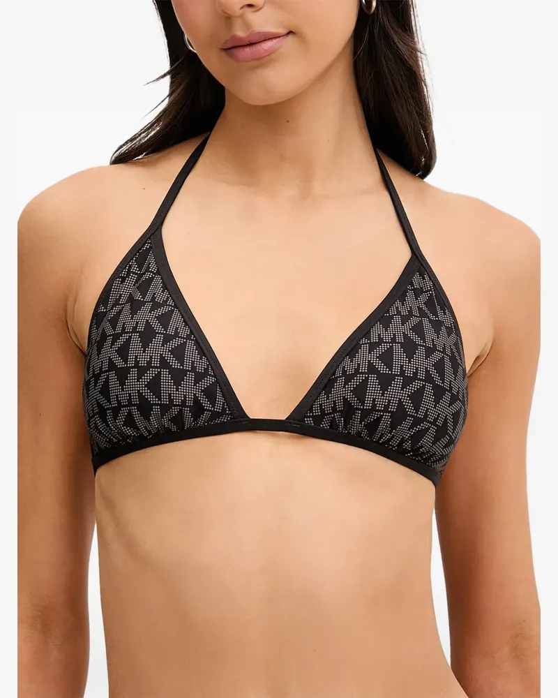 Michael Kors Triangel-Bikinioberteil - Schwarz Schwarz