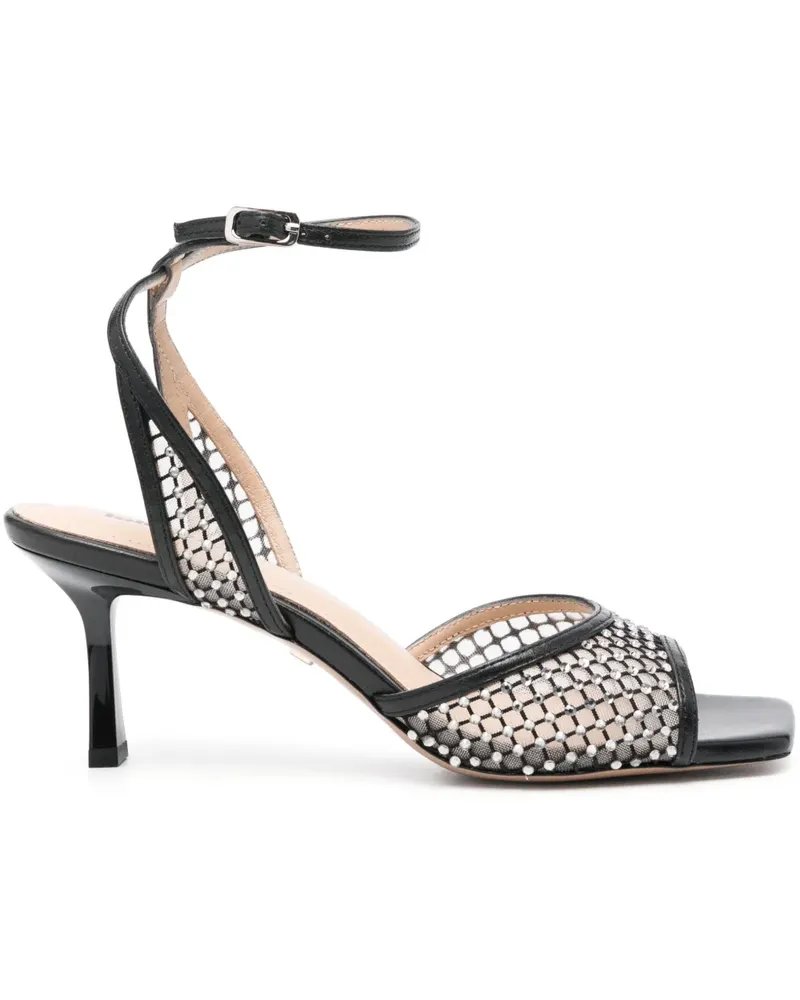 Lola Cruz Carmen Sandalen 65mm - Schwarz Schwarz
