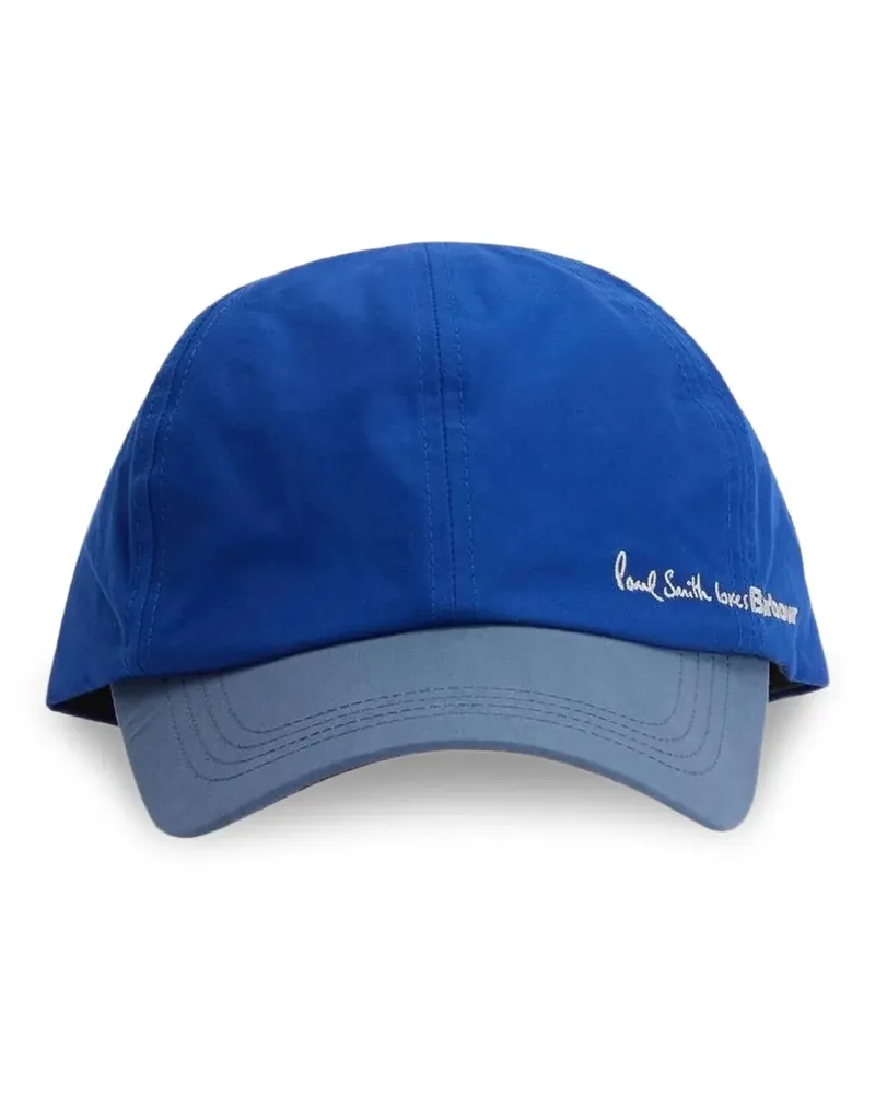 Barbour x Paul Smith verstellbarer Hut - Blau Blau