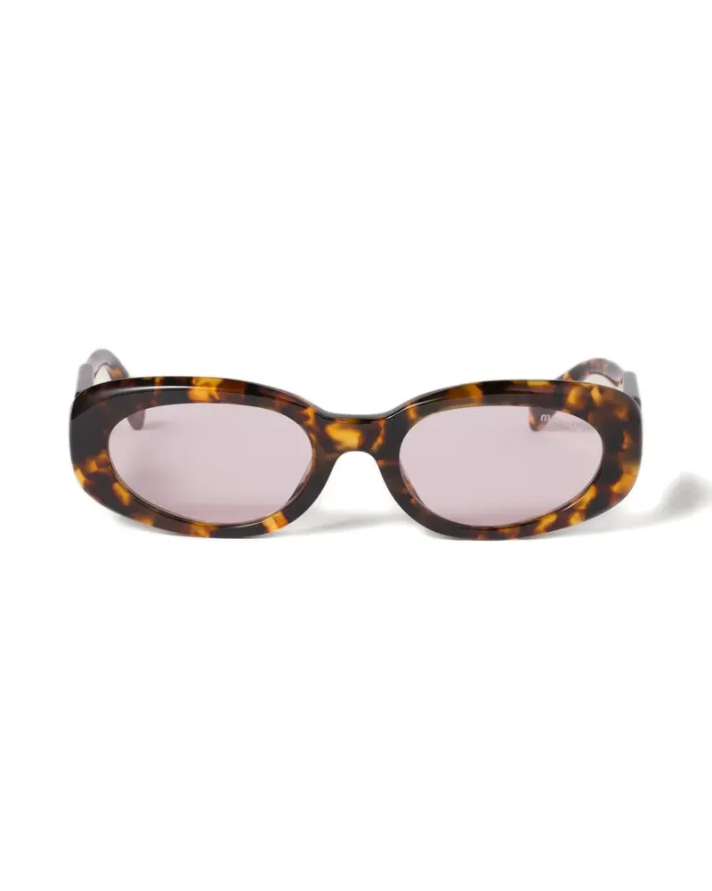 Miu Miu Collection Eyewear Sonnenbrille - Braun Braun