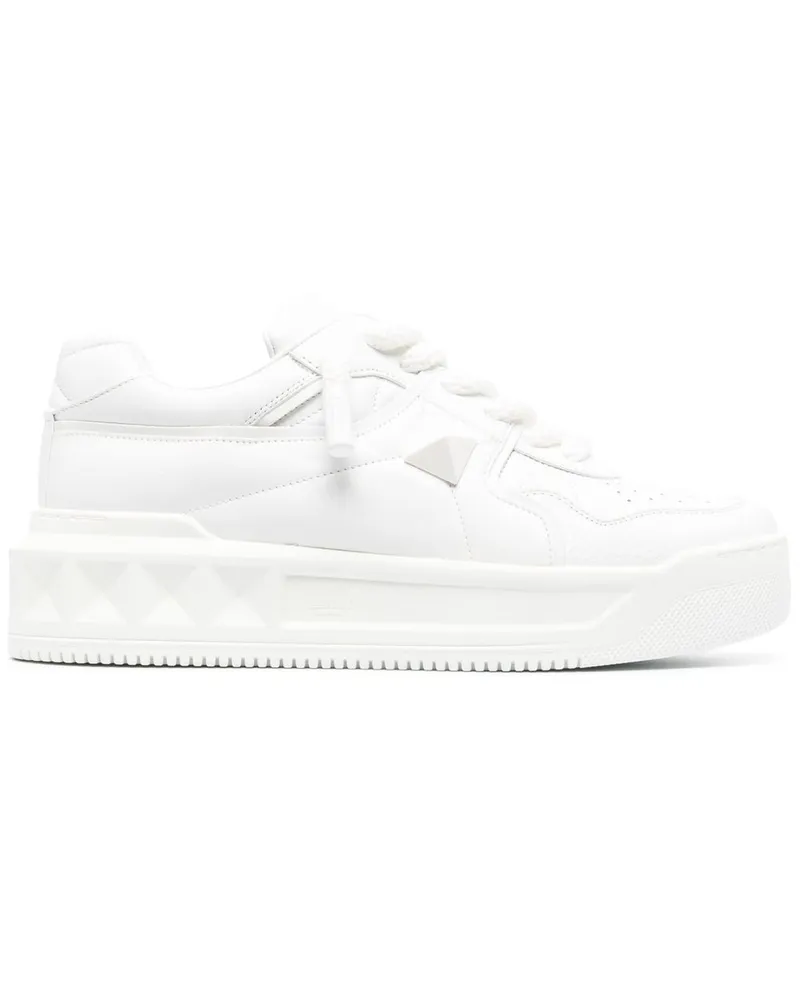 Valentino Garavani One Stud XL Sneakers - Weiß Weiß