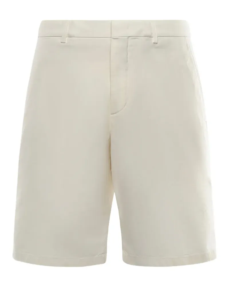 Loro Piana Jambo concealed-fastening shorts - Weiß Weiß