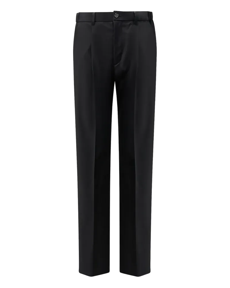 Hevò Torrecanne pleated trousers - Schwarz Schwarz