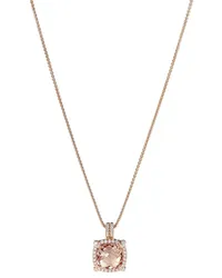 David Yurman 18kt Chatelaine Rotgoldhalskette Rosa