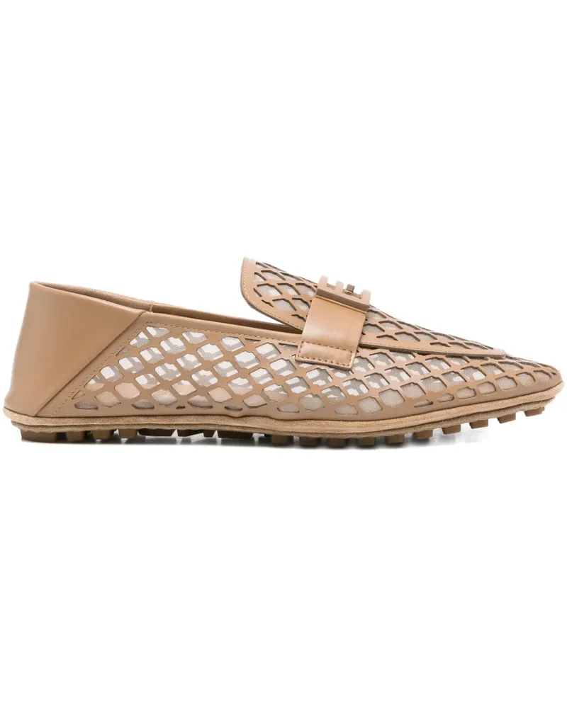 Fendi Baguette Loafer - Braun Braun