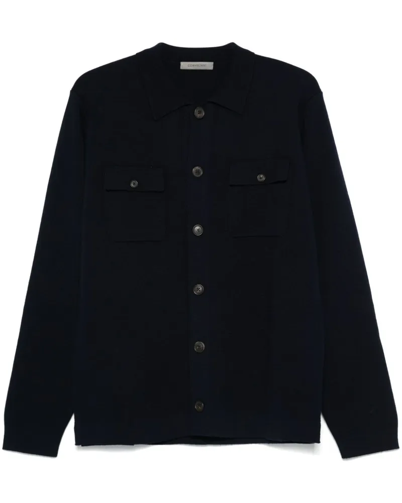 Corneliani Klassisches Hemd - Blau Blau