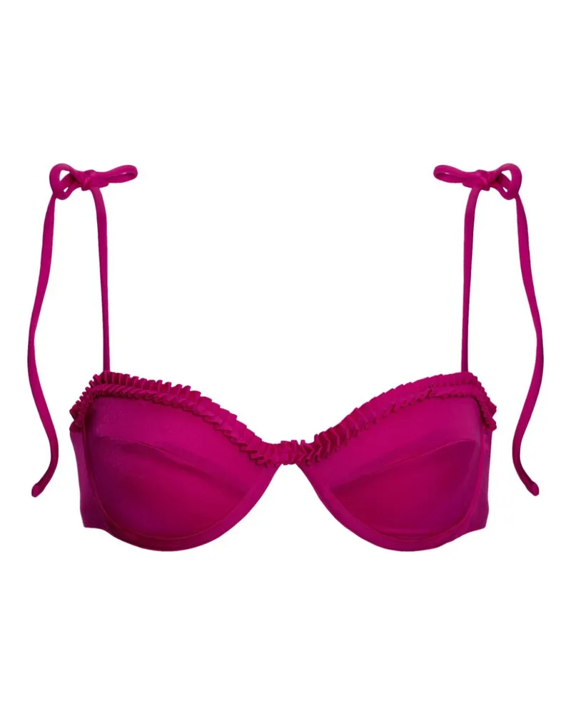 AGUA BENDITA Madelyn Bikinioberteil - Rosa Rosa