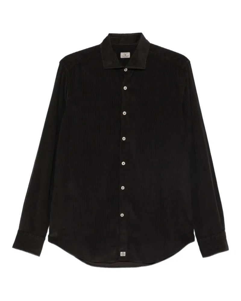 SONRISA corduroy long-sleeve shirt - Braun Braun