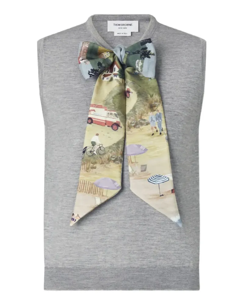 Thom Browne Nantucket vest - Grau Grau
