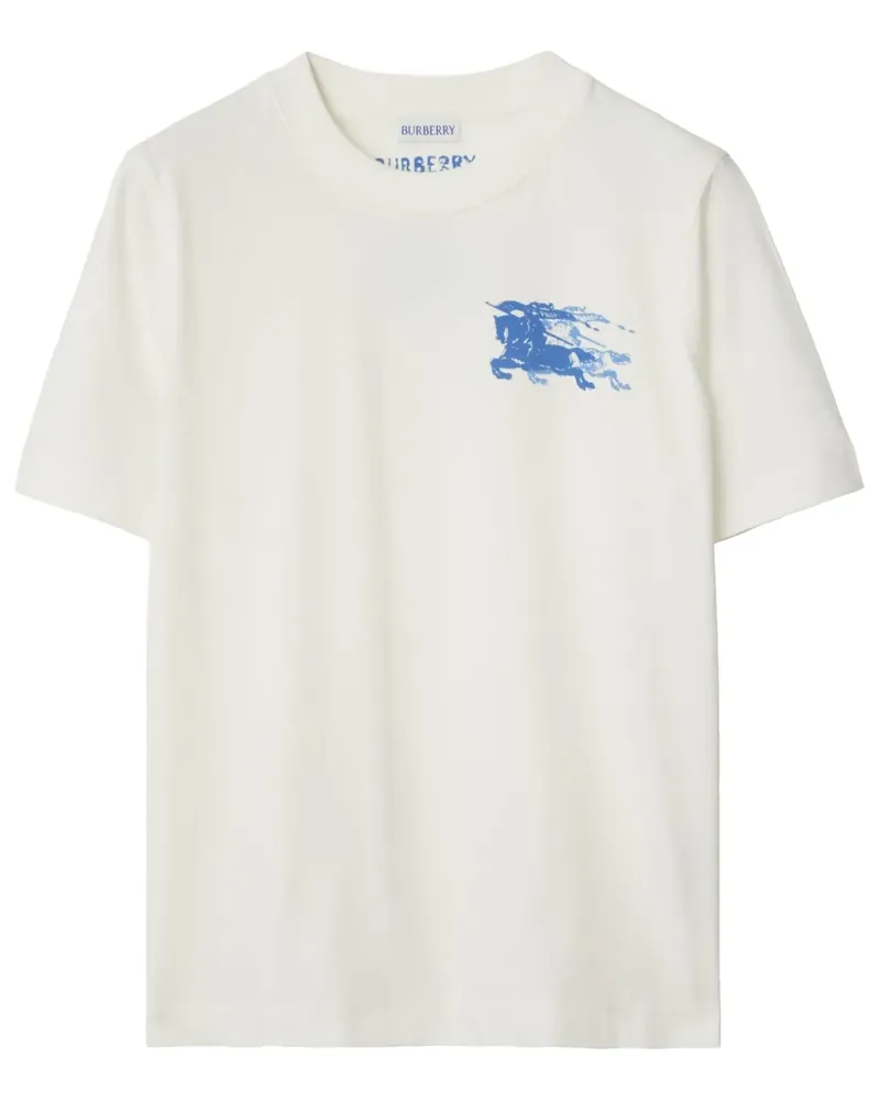 Burberry T-Shirt mit EKD-Motiv - Weiß Weiß