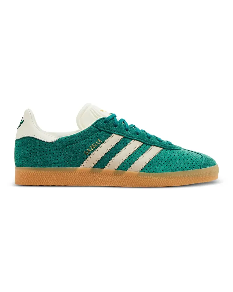 adidas Perforierte Gazelle Sneakers - Grün Grün