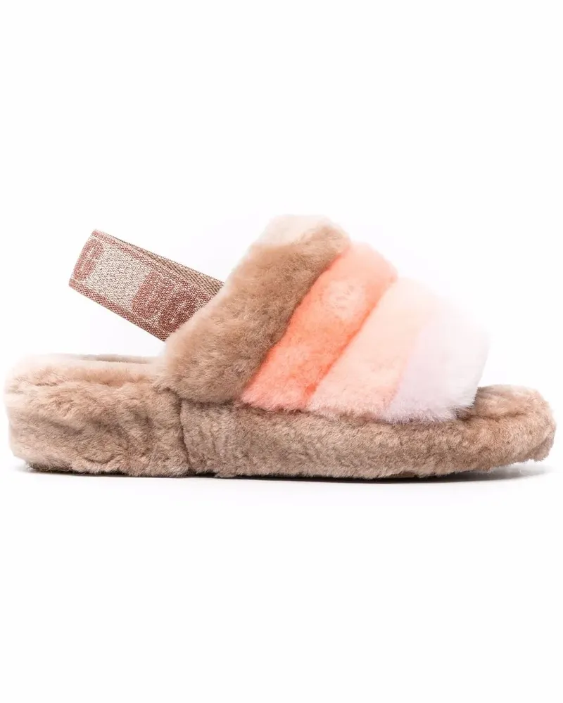 UGG Sandalen mit Logo-Print - Braun Braun