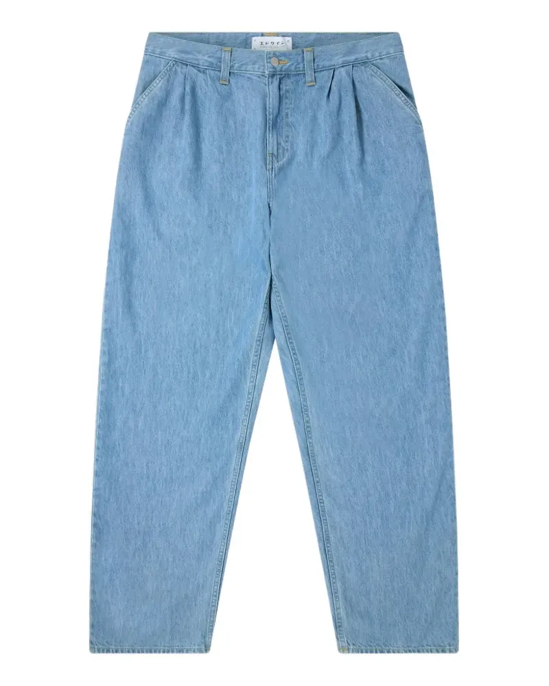 Edwin Jeans Plissierte Hose - Blau Blau