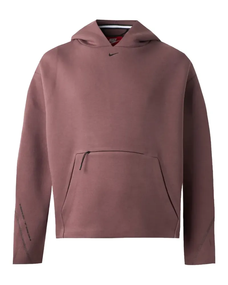 Nike Fleece-Hoodie mit Kordelzug - Violett Violett