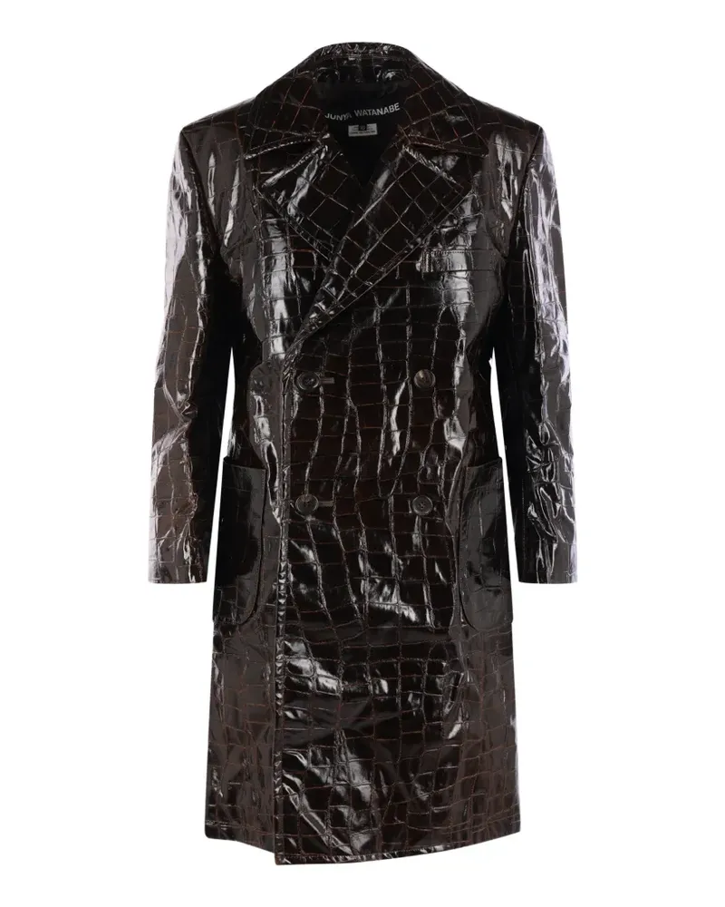Junya Watanabe Doppelreihiger Blazer - Braun Braun