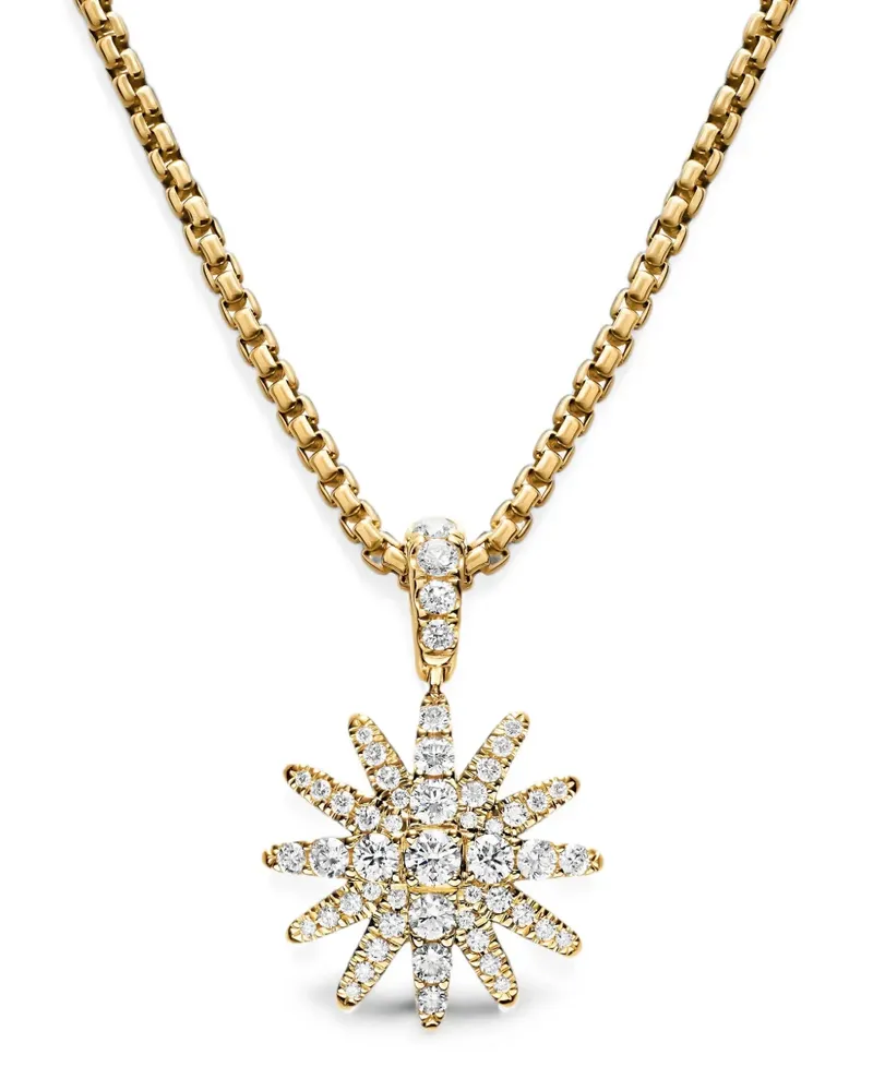 David Yurman Starburst Diamantanhänger - Gold Gold