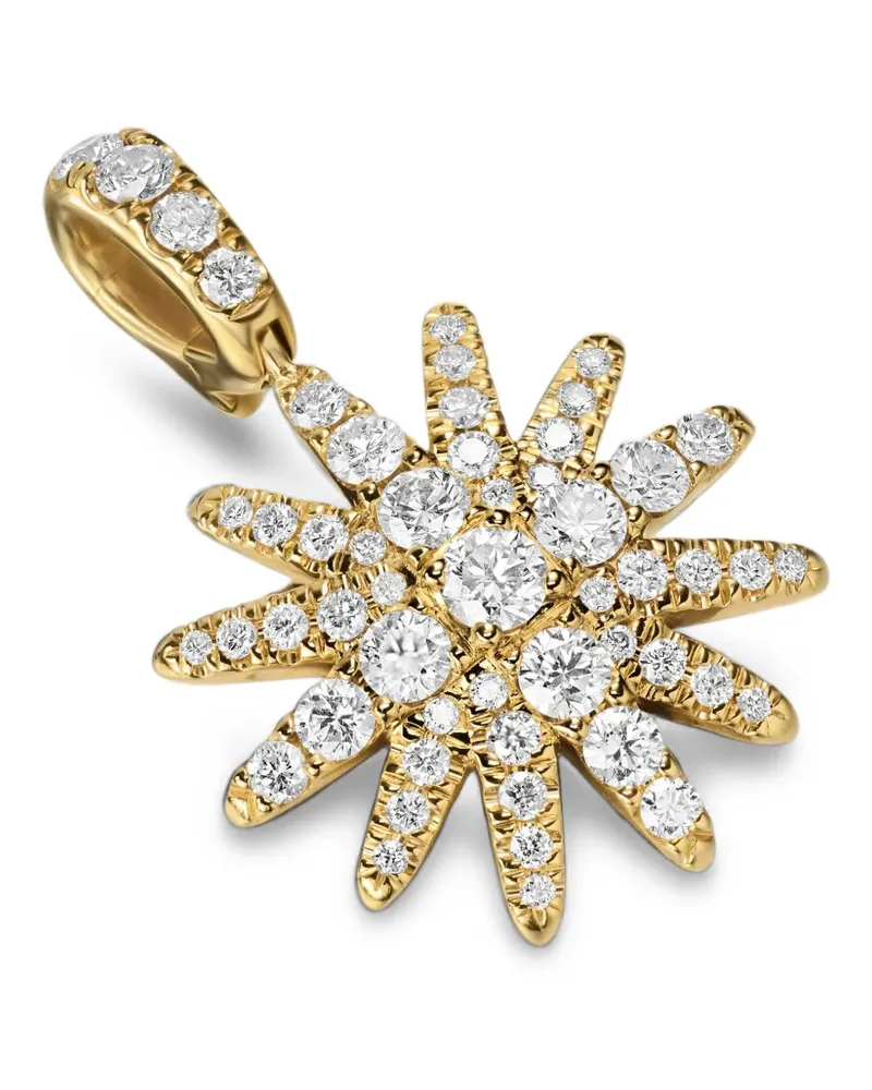 David Yurman Starburst Diamantanhänger - Gold Gold