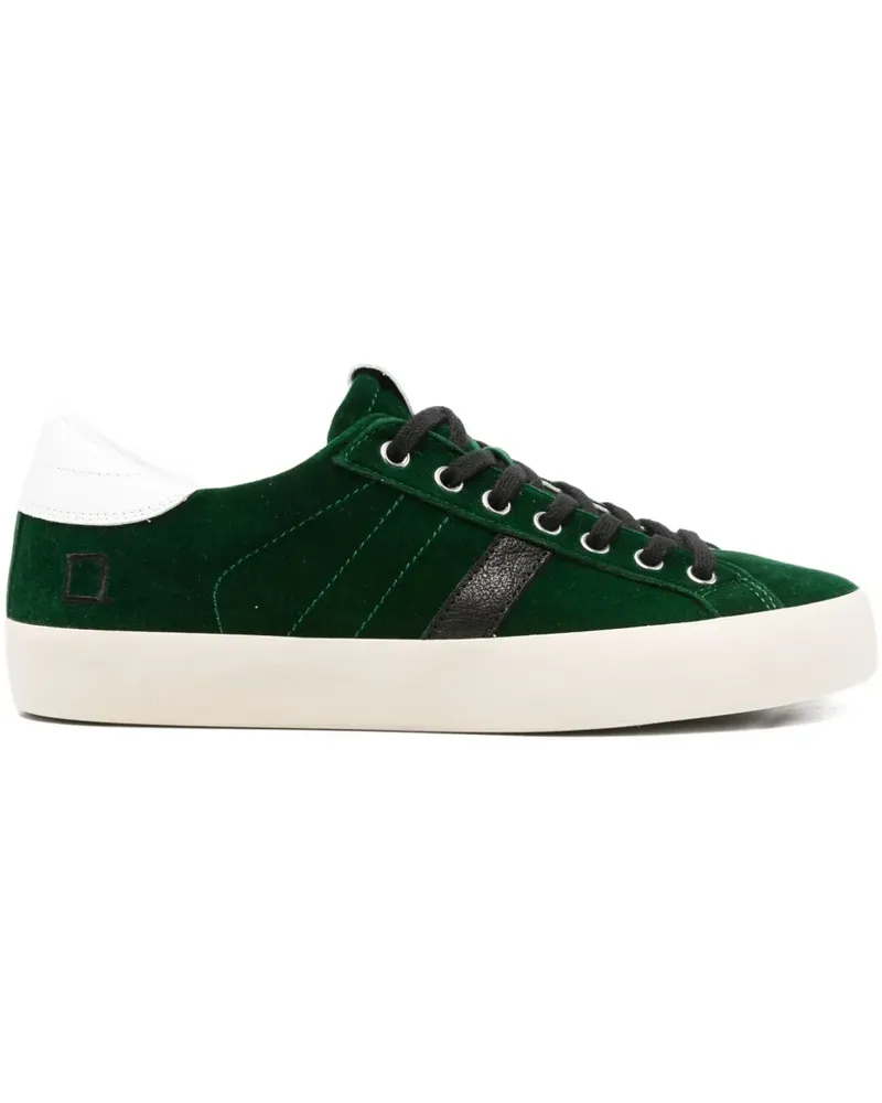 D.A.T.E. Hill Low Sneakers mit Streifen - Grün Grün