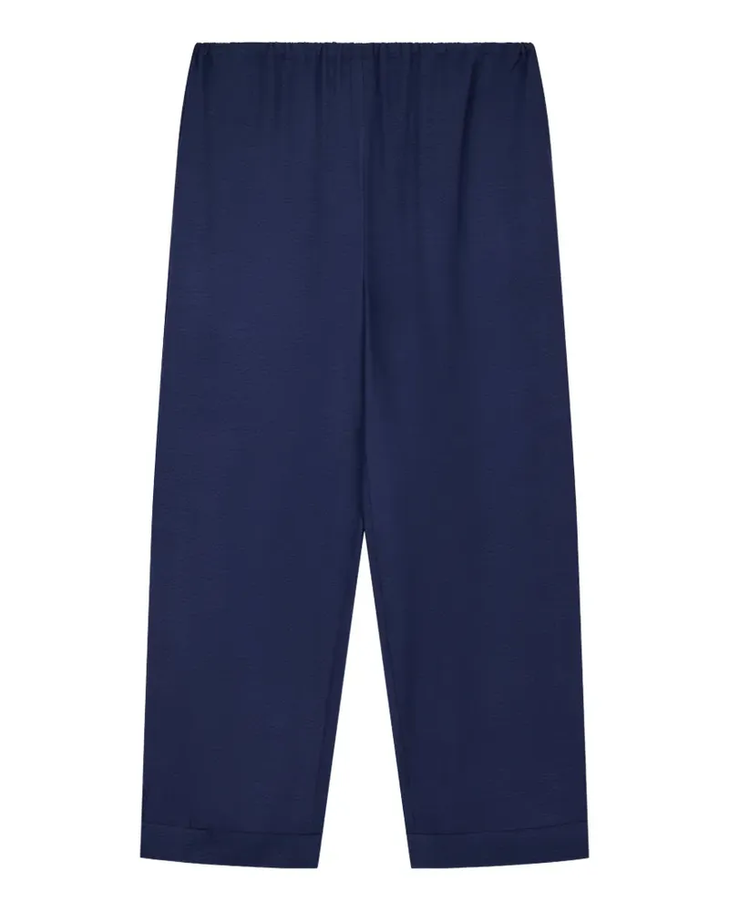 Emporio Armani Hose mit elastischem Bund - Blau Blau