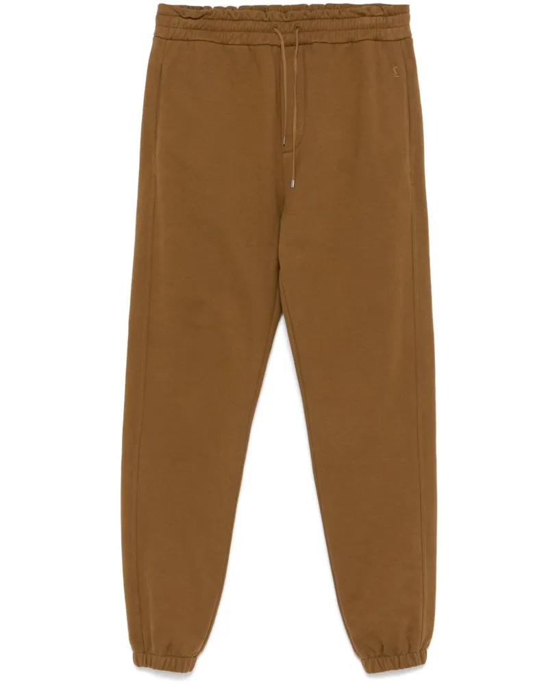 Saint Laurent Jogginghose aus Baumwolle - Braun Braun