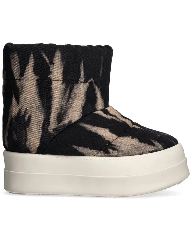 DRKSHDW by Rick Owens Mega Bumper Low Lunar Stiefel - Schwarz Schwarz