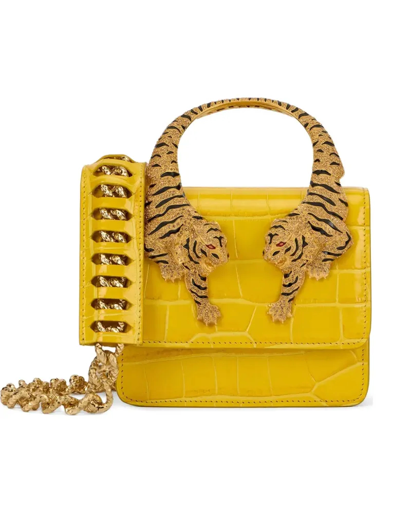 Roberto Cavalli small Roar shoulder bag - Grün Grün