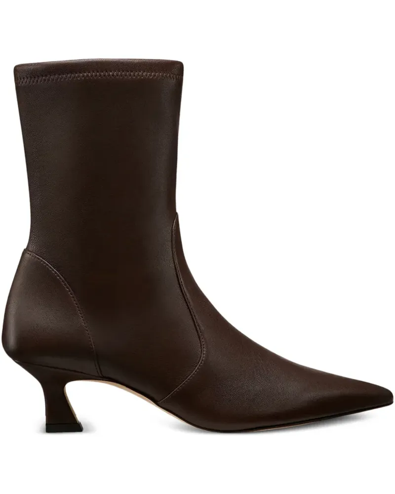 Stuart Weitzman Vinnie Stiefeletten mit Absatz 50mm - Braun Braun