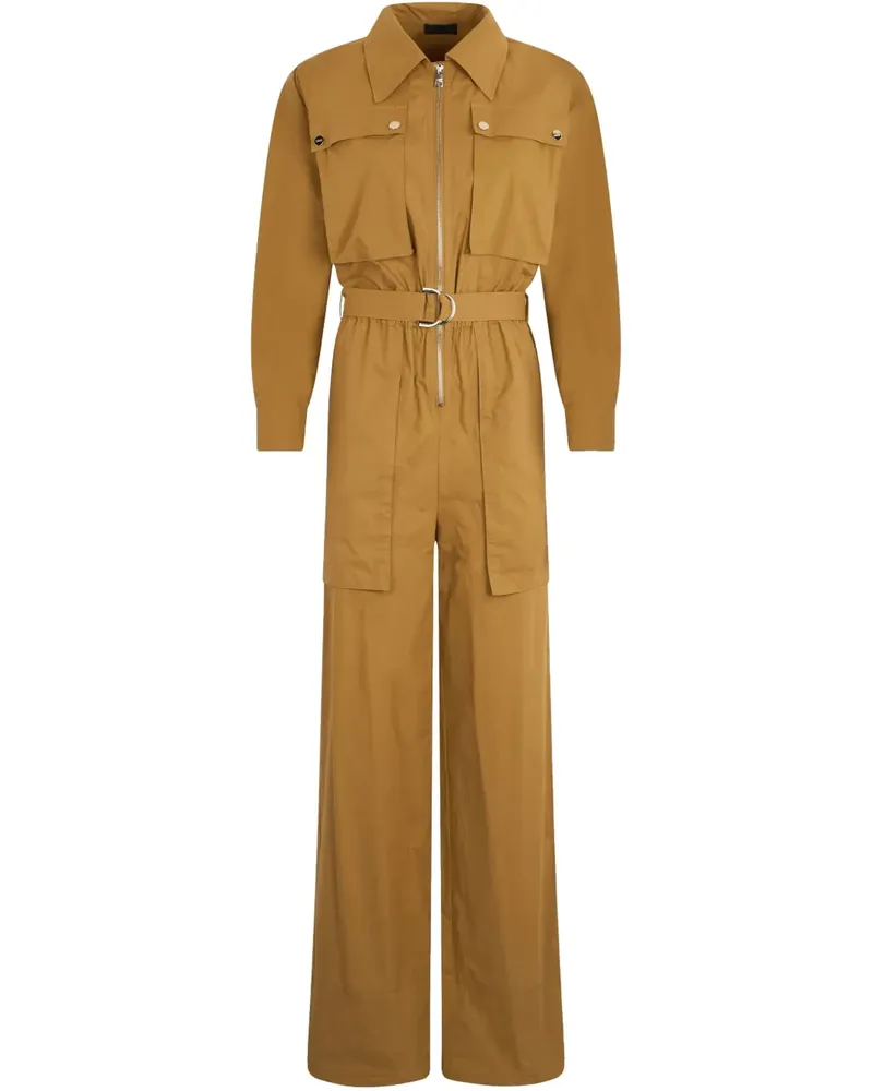 Liu Jo Worker Jumpsuit - Nude Nude