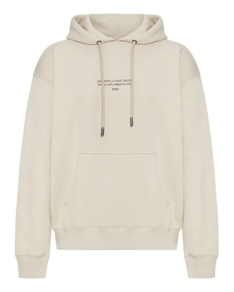 OFF-WHITE Klassischer Hoodie - Nude Nude