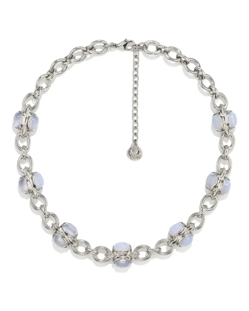 Goossens Paris Halskette mit Chalzedon - Silber Silber
