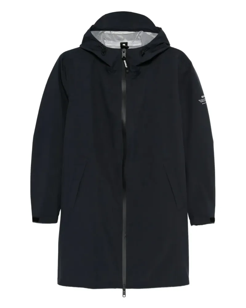 ECOALF Gesteppte Kapuzenjacke - Blau Blau