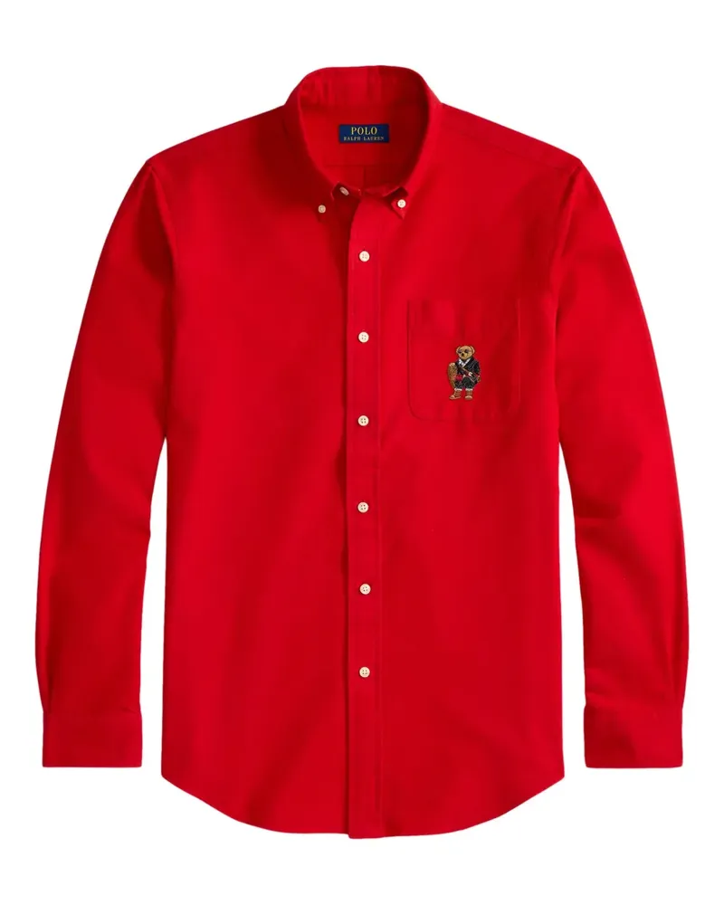 Ralph Lauren Polo Bear pocket shirt - Rot Rot