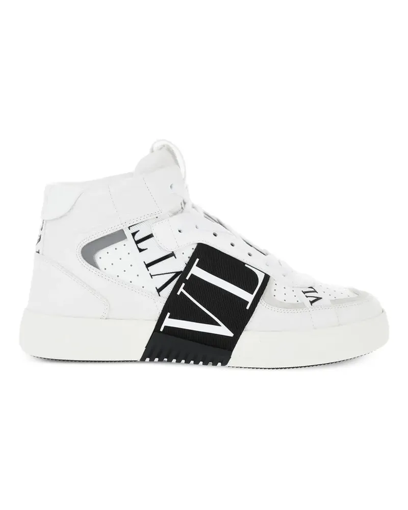 Valentino Garavani High-Top-Sneakers mit Logo - Weiß Weiß