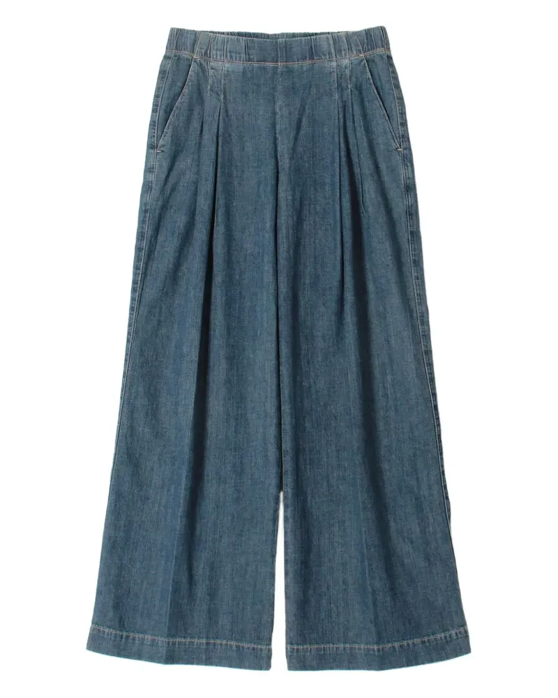 James Perse Jeans mit Falten - Blau Blau
