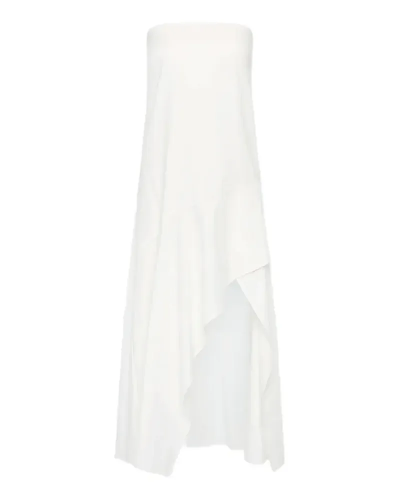 St. Agni Oxford asymmetric dress - Weiß Weiß