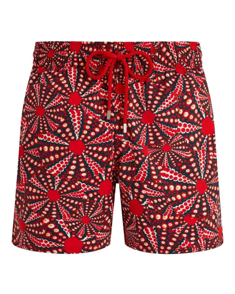 Vilebrequin Moorea Badeshorts Rot