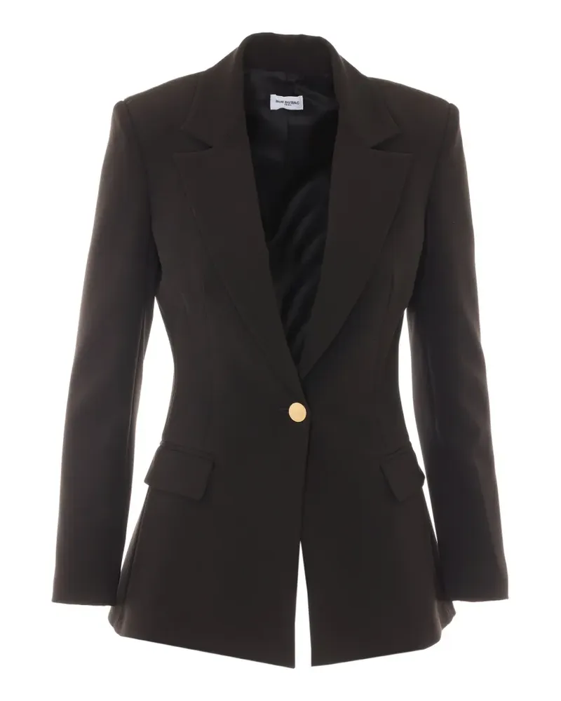 Rue du Bac single-breasted button-fastening blazer - Schwarz Schwarz