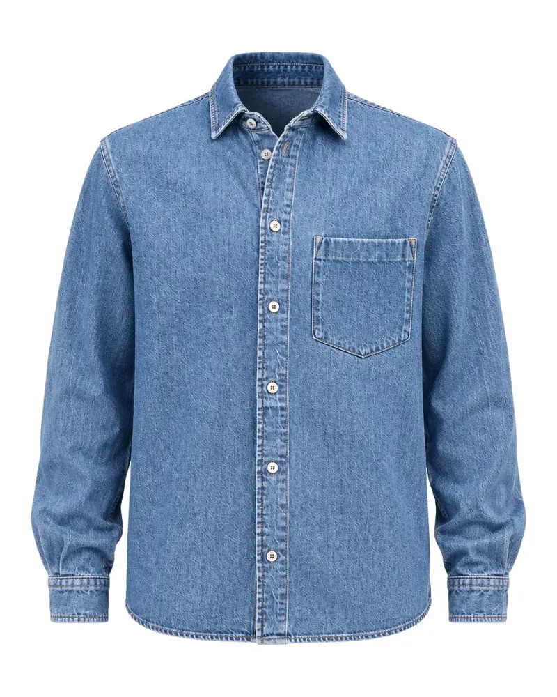 DL1961  Dominick denim shirt - Blau Blau