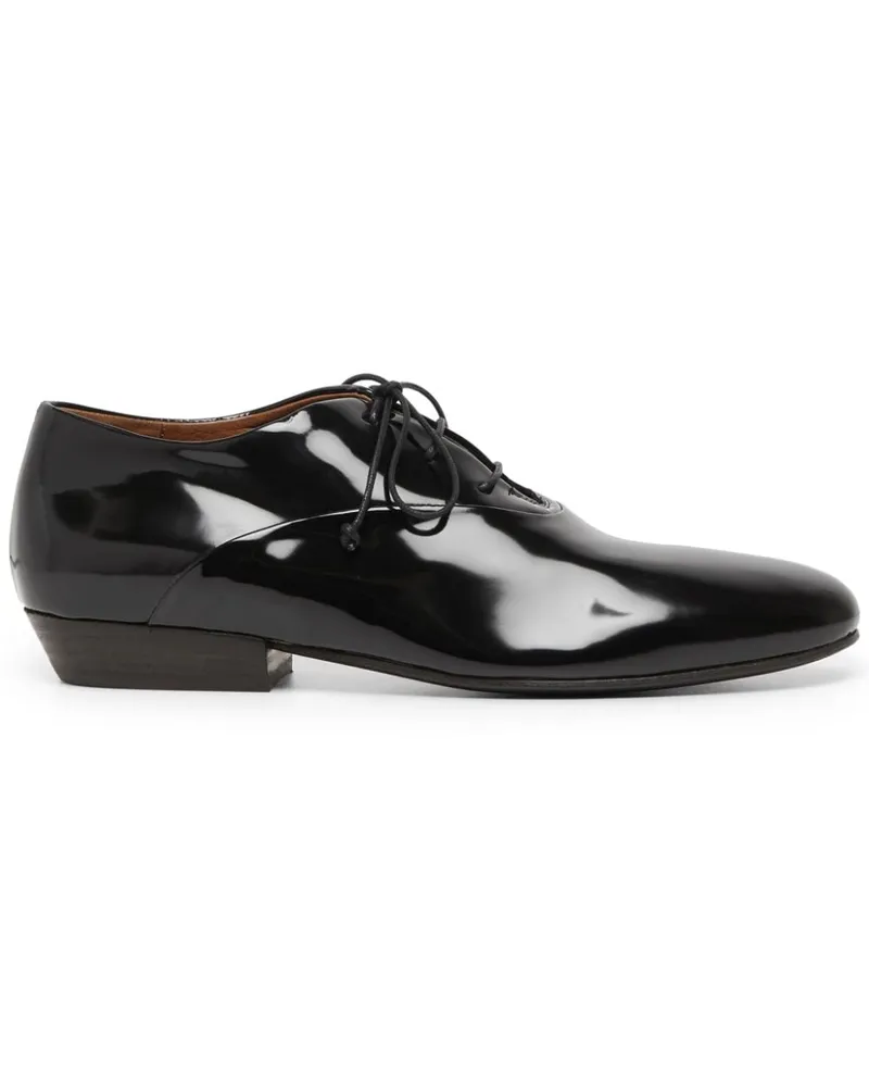 Marsèll Oxford-Schuhe aus Lackleder - Schwarz Schwarz