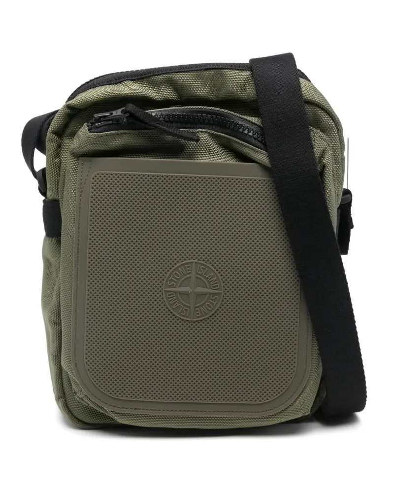 Stone Island Mini Umhängetasche mit Reißverschluss - Grün Grün
