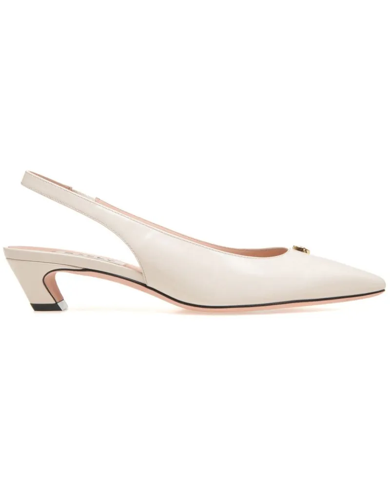 Bally Pumps mit Slingback-Riemen Nude