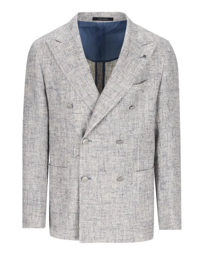 Tagliatore double-breasted blazer - Grau Grau