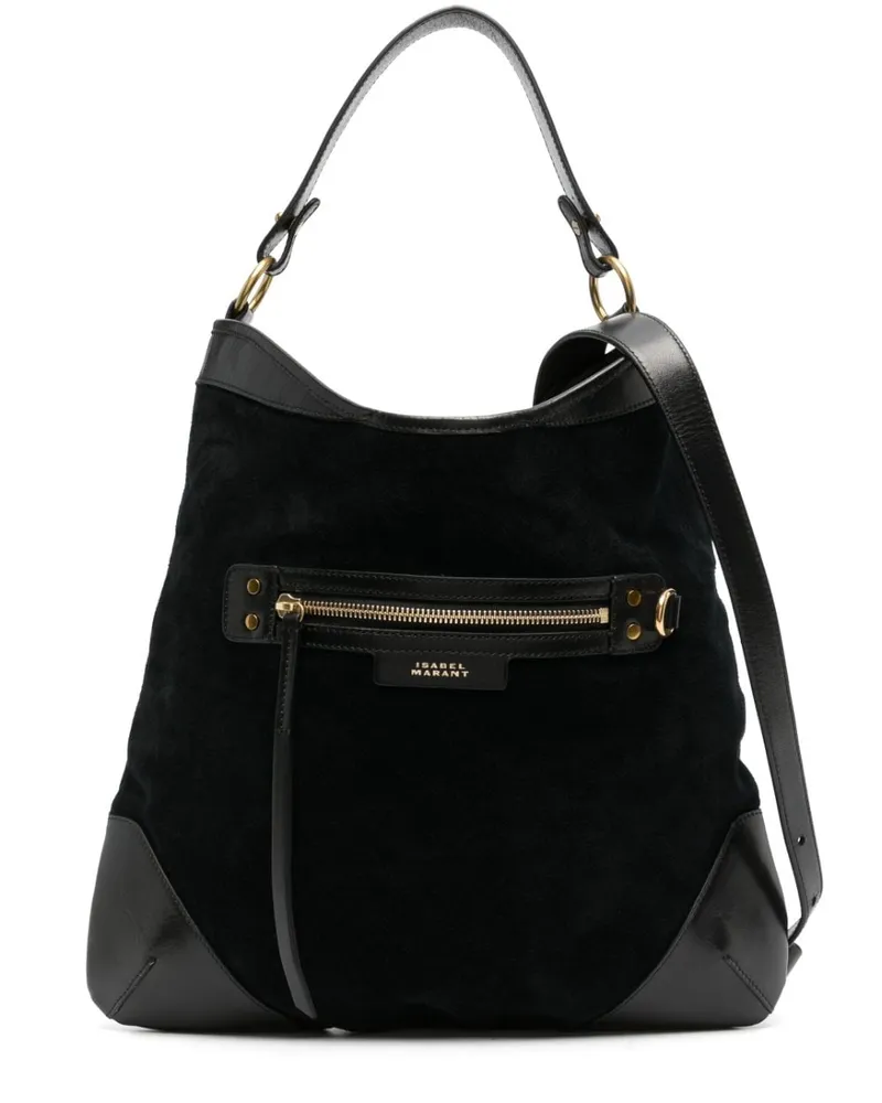 Isabel Marant Botsy Schultertasche - Schwarz Schwarz